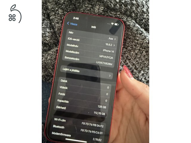 Iphone 14 product red 128gb