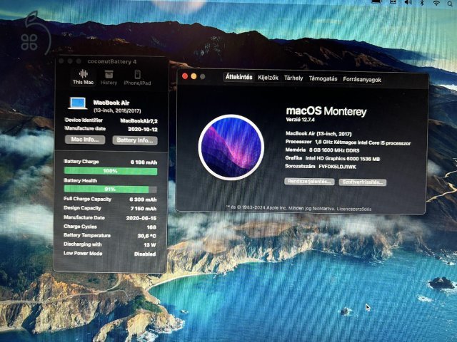 MacBook Air 2017 i5/8GB/128GB