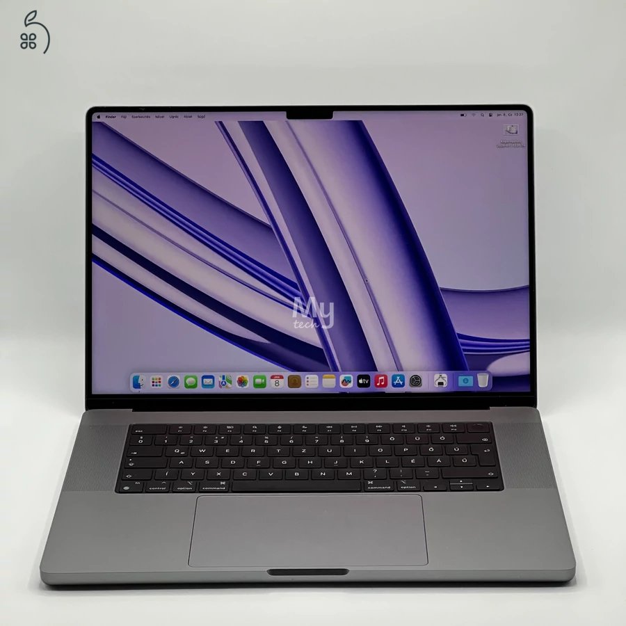 MacBook Pro 16″ 2021, M1 Pro 10 Cores, 32 GB RAM, 16 core GPU, 1024 GB SSD 27% Áfás (0326AB-4159) 