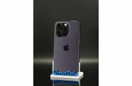 Apple iPhone 14 Pro 128 GB Deep Purple 100% akku - 12 HÓ GARANCIA