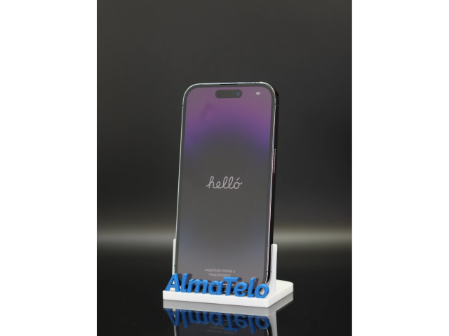 Apple iPhone 14 Pro 128 GB Deep Purple 100% akku - 12 HÓ GARANCIA