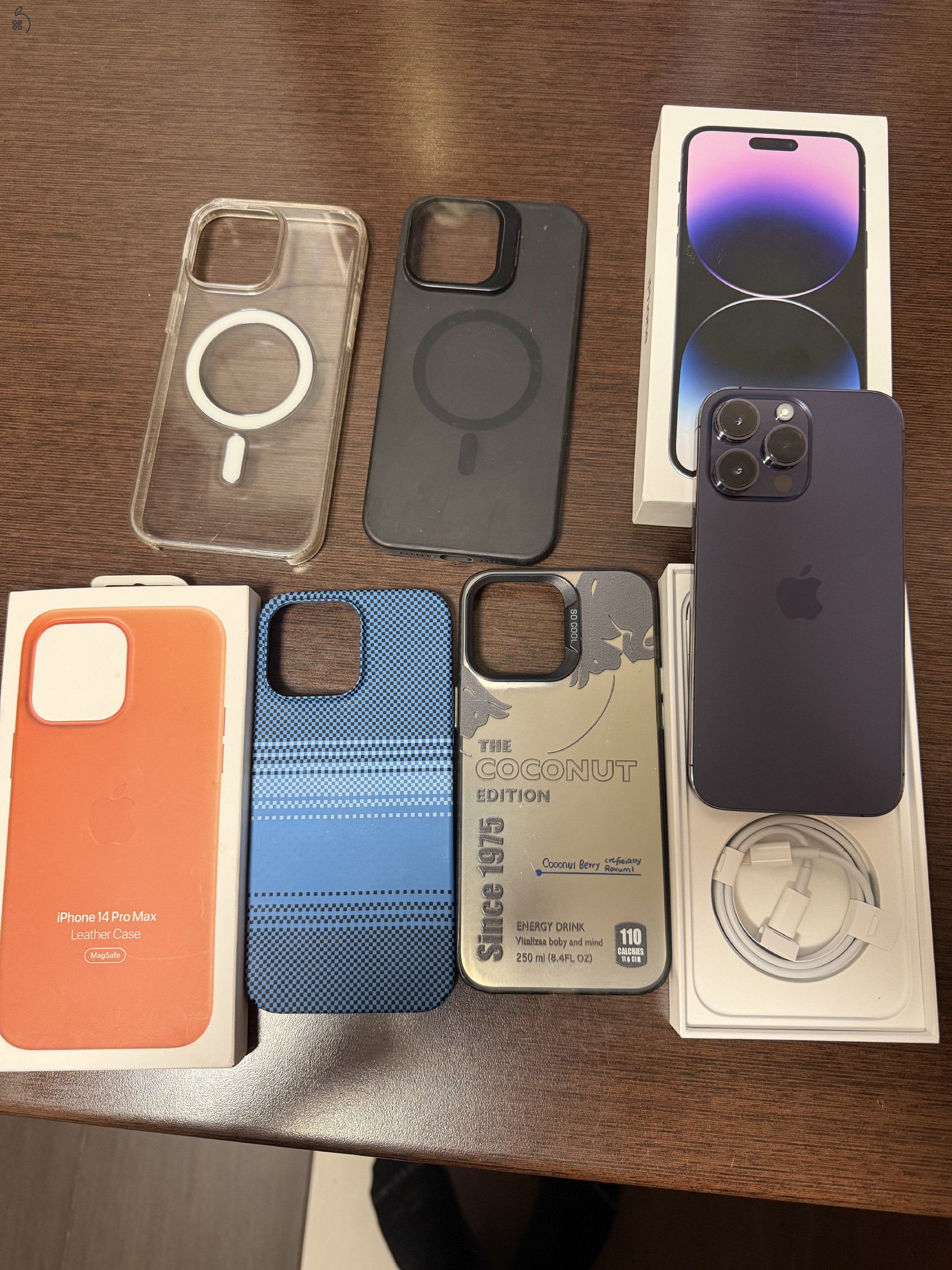 Eladó 14 Pro Max 128gb Deep Purple