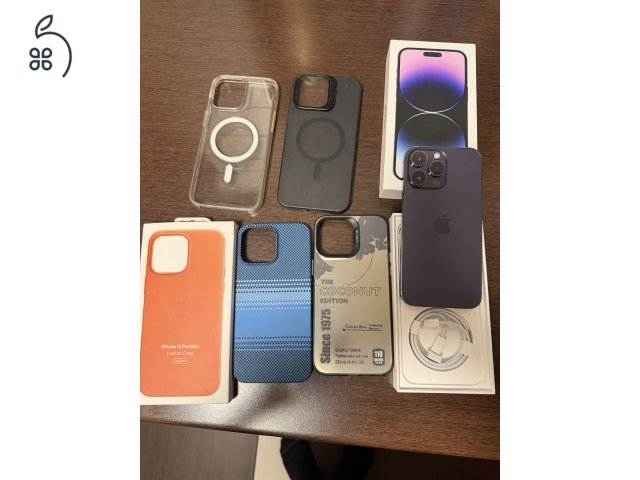 Eladó 14 Pro Max 128gb Deep Purple