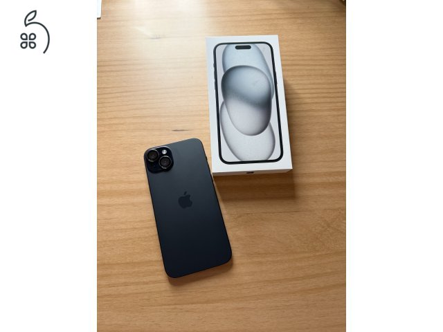 Apple iPhone 15 Plus 128GB - Fekete