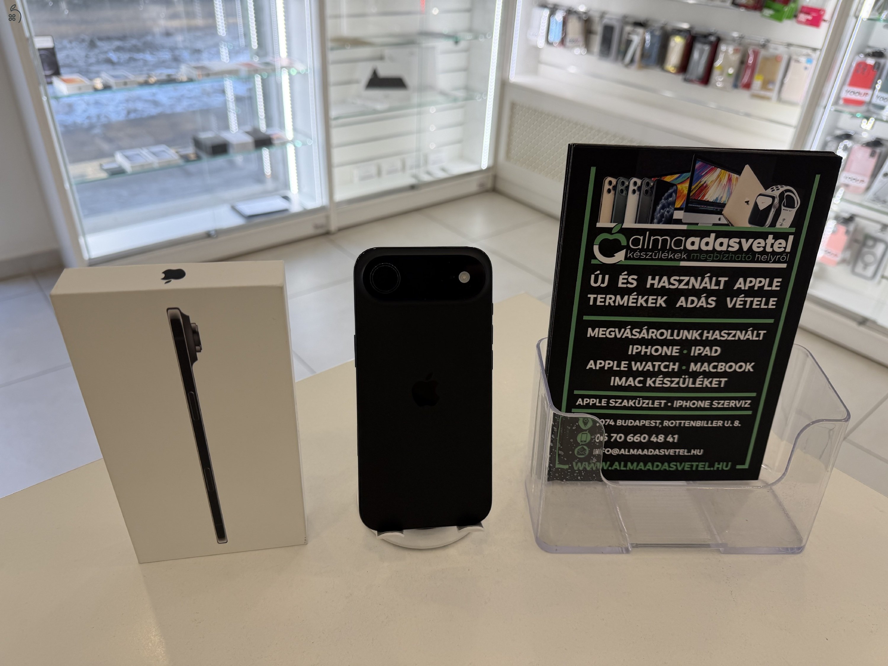 iPhone Air 256GB Független Karcmentes/2026.12.07.Apple Mar.Akku 100%/p4669