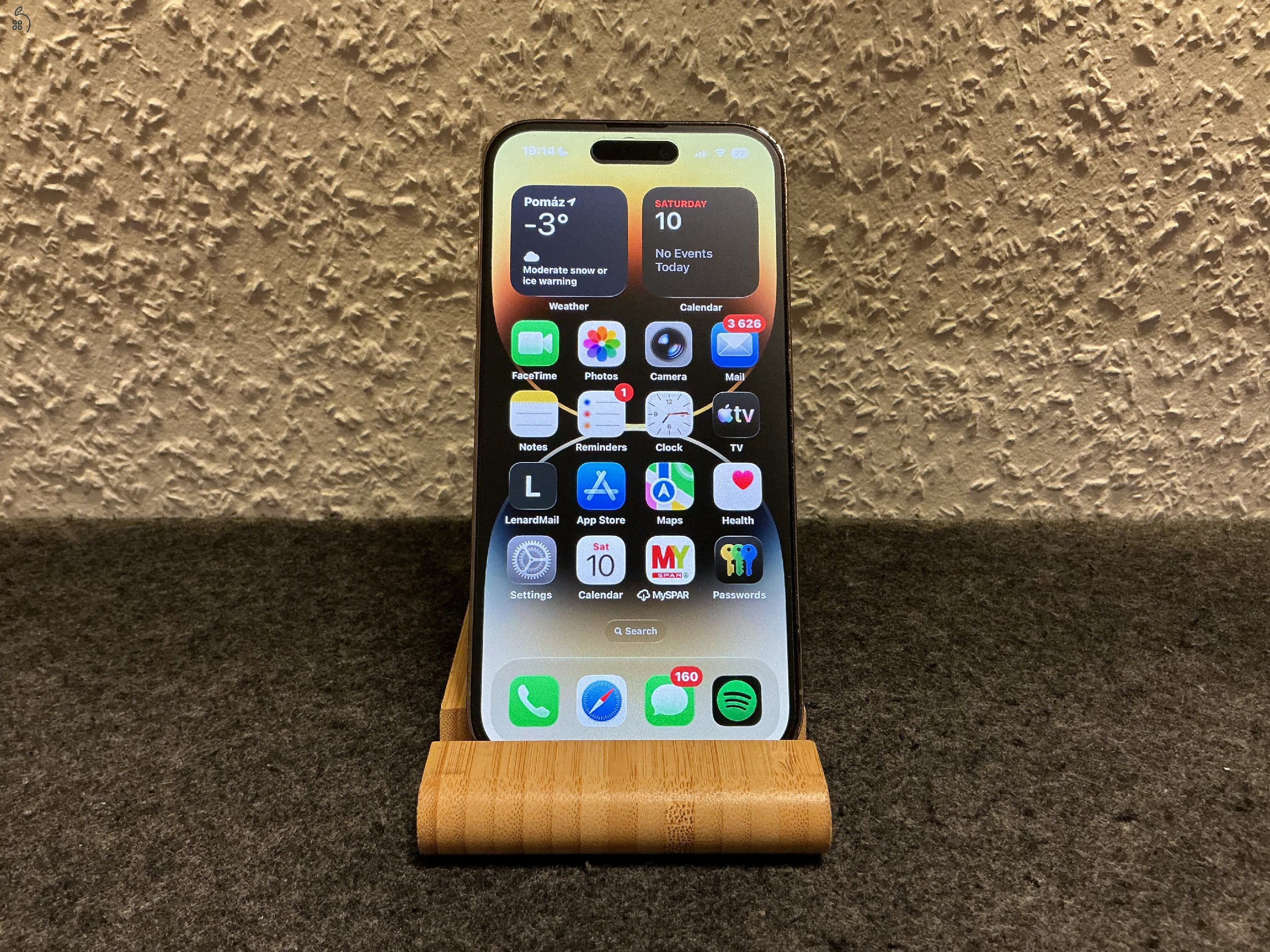 Eladó iPhone 14 Pro 128 GB – dobozzal