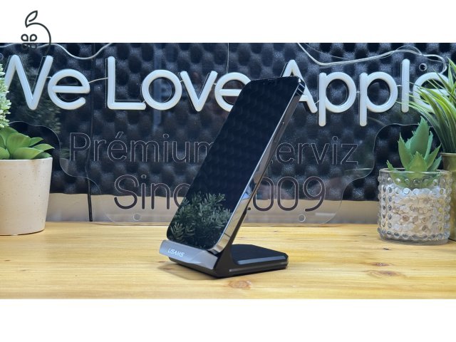  iPhone 13 Pro Max, 128GB, Kék, Független - 1ÉV Garancia, Számla 