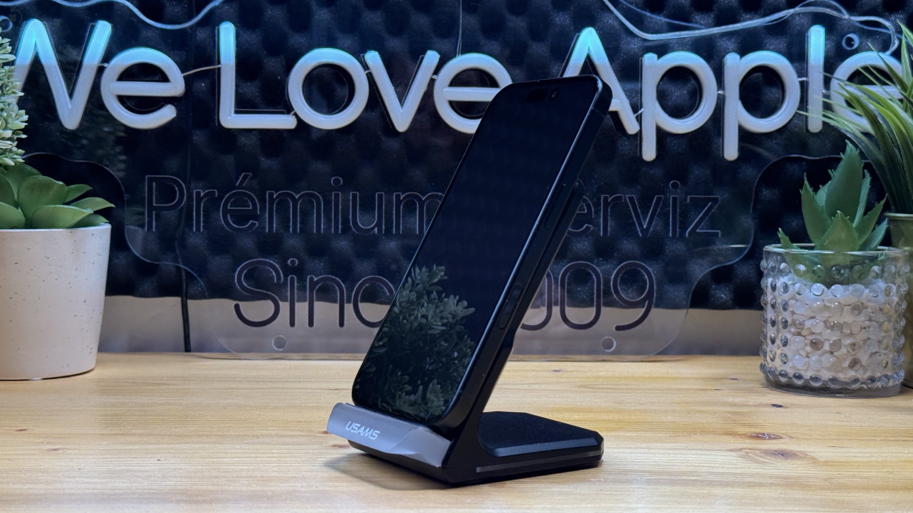  iPhone 16, 128GB, Fekete, Független - 1ÉV Garancia, Számla 