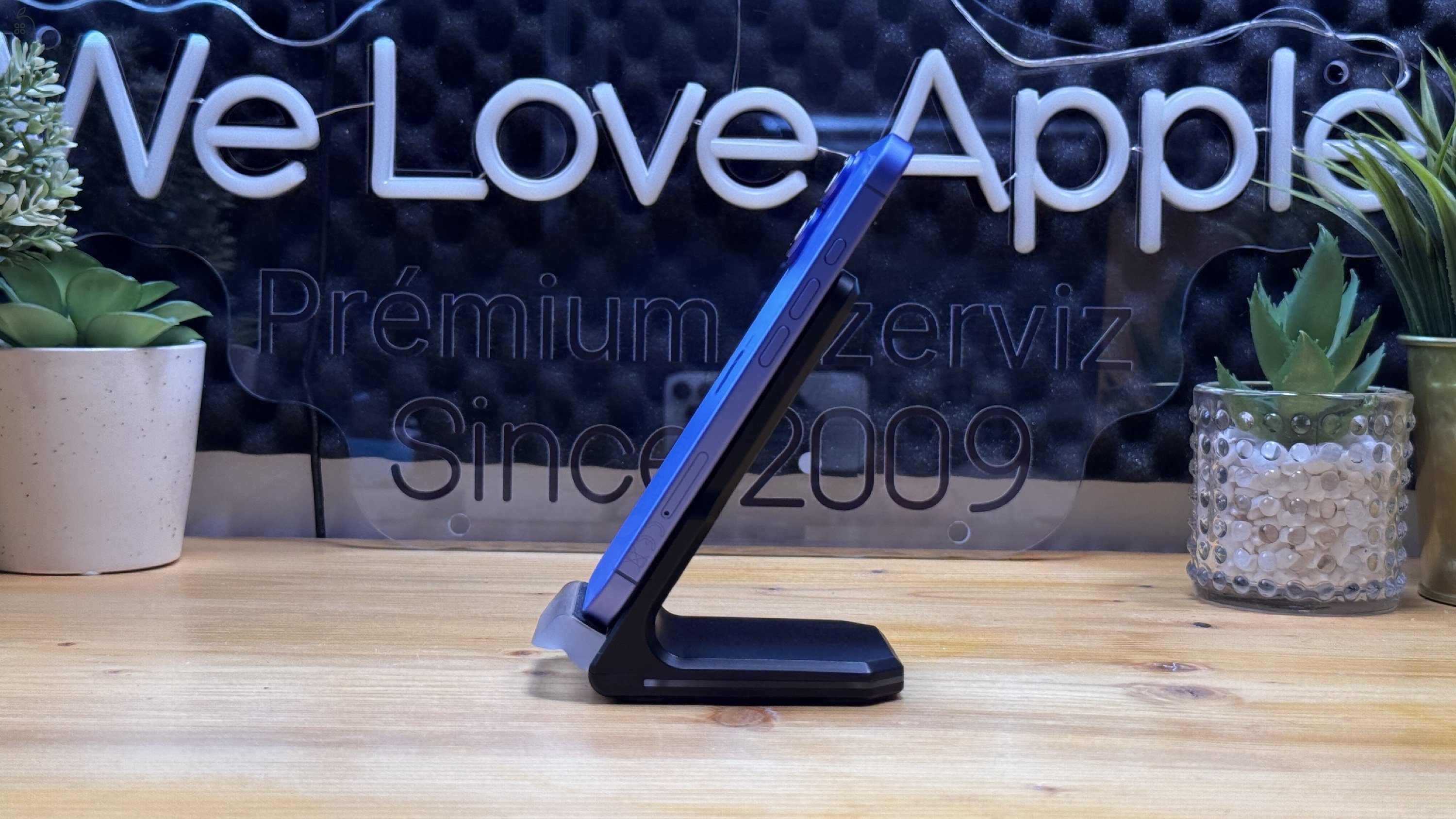  iPhone 16, 128GB, Kék, 100% Akku, Független - 1ÉV Garancia, Számla 