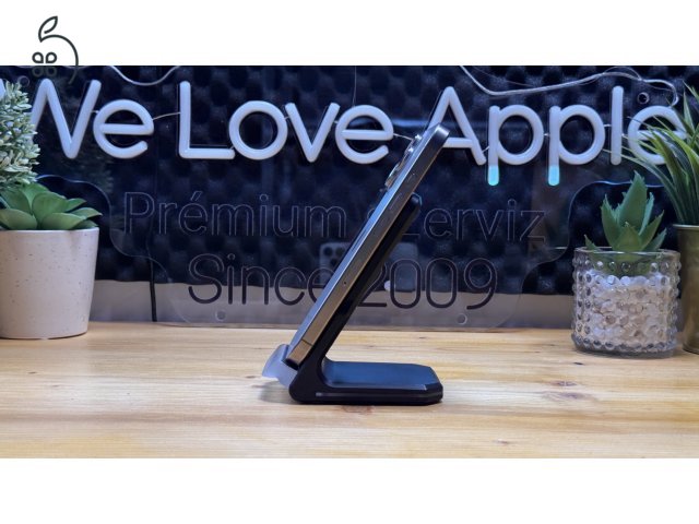  iPhone 16 Pro, 256GB, Szürke, 100% Akku, Független - 1ÉV Garancia, Számla 