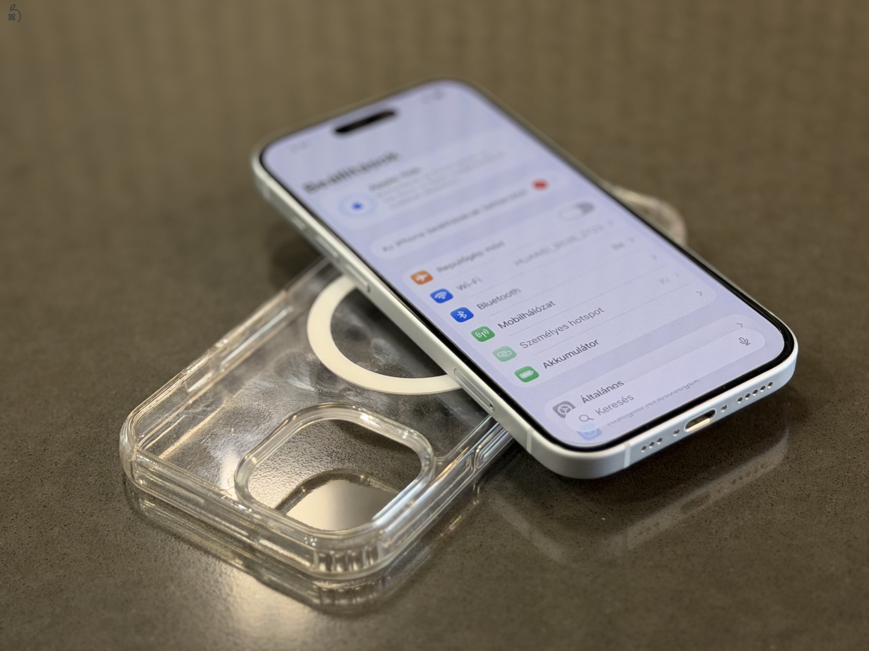 iPhone 15 Fehér 128GB