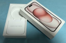 Hibás iPhone 15 – 128 GB, kártyafüggetlen – alkatrésznek vagy javításra