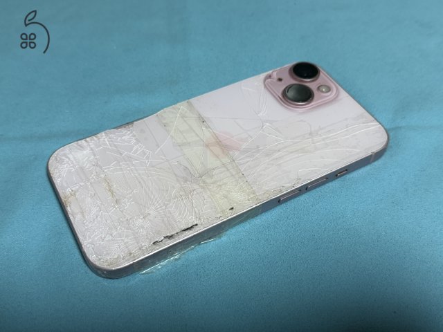 Hibás iPhone 15 – 128 GB, kártyafüggetlen – alkatrésznek vagy javításra