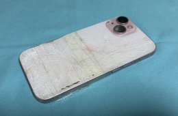 Hibás iPhone 15 – 128 GB, kártyafüggetlen – alkatrésznek vagy javításra