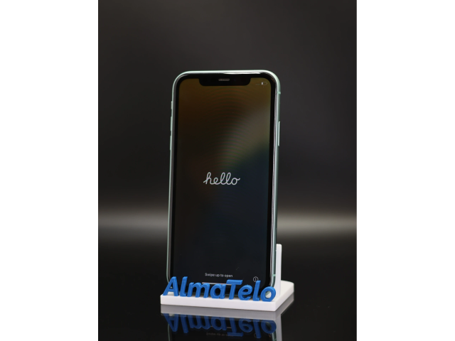 Apple iPhone 11 64 GB Green 100% akku - 12 HÓ GARANCIA