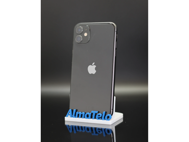 Apple iPhone 11 64 GB Black 100% akku - 12 HÓ GARANCIA