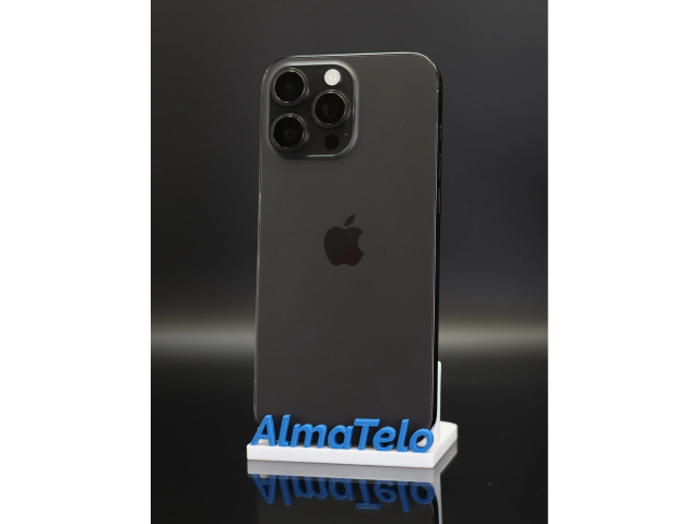 Apple iPhone 16 Pro Max 256 GB Black Titanium 100% akku - 12 HÓ GARANCIA