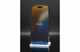 Apple iPhone 16 Pro Max 256 GB Black Titanium 100% akku - 12 HÓ GARANCIA