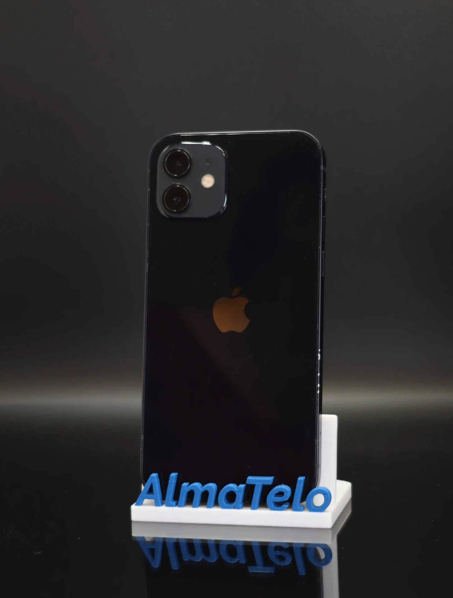 Apple iPhone 12 128 GB Black 100% akku - 12 HÓ GARANCIA