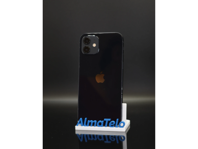 Apple iPhone 12 128 GB Black 100% akku - 12 HÓ GARANCIA