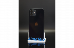 Apple iPhone 12 64 GB Black 100% akku - 12 HÓ GARANCIA