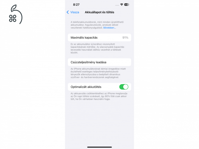 Újszerű állapotban iPhone 14 256GB