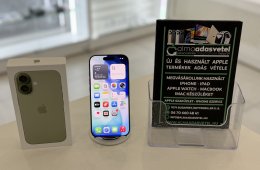 iPhone 17 256GB Zöld Független Hibátlan/2028.09.26.Gar./Akku 100%/p4672