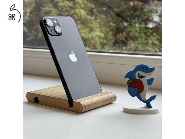 GYÖNYÖRŰ iPhone 13 128GB Midnight -1 ÉV GARANCIA - Kártyafüggetlen, MS4350