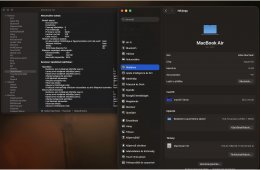 Apple MacBook Air M2 13” – alacsony ciklusszám, Epico bőrtokkal