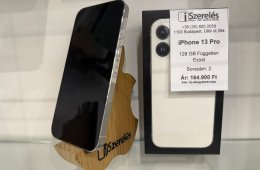 Garanciával iPhone 13 Pro 128 GB független fehér ÚJ AKKUVAL (2) iSzerelés.hu