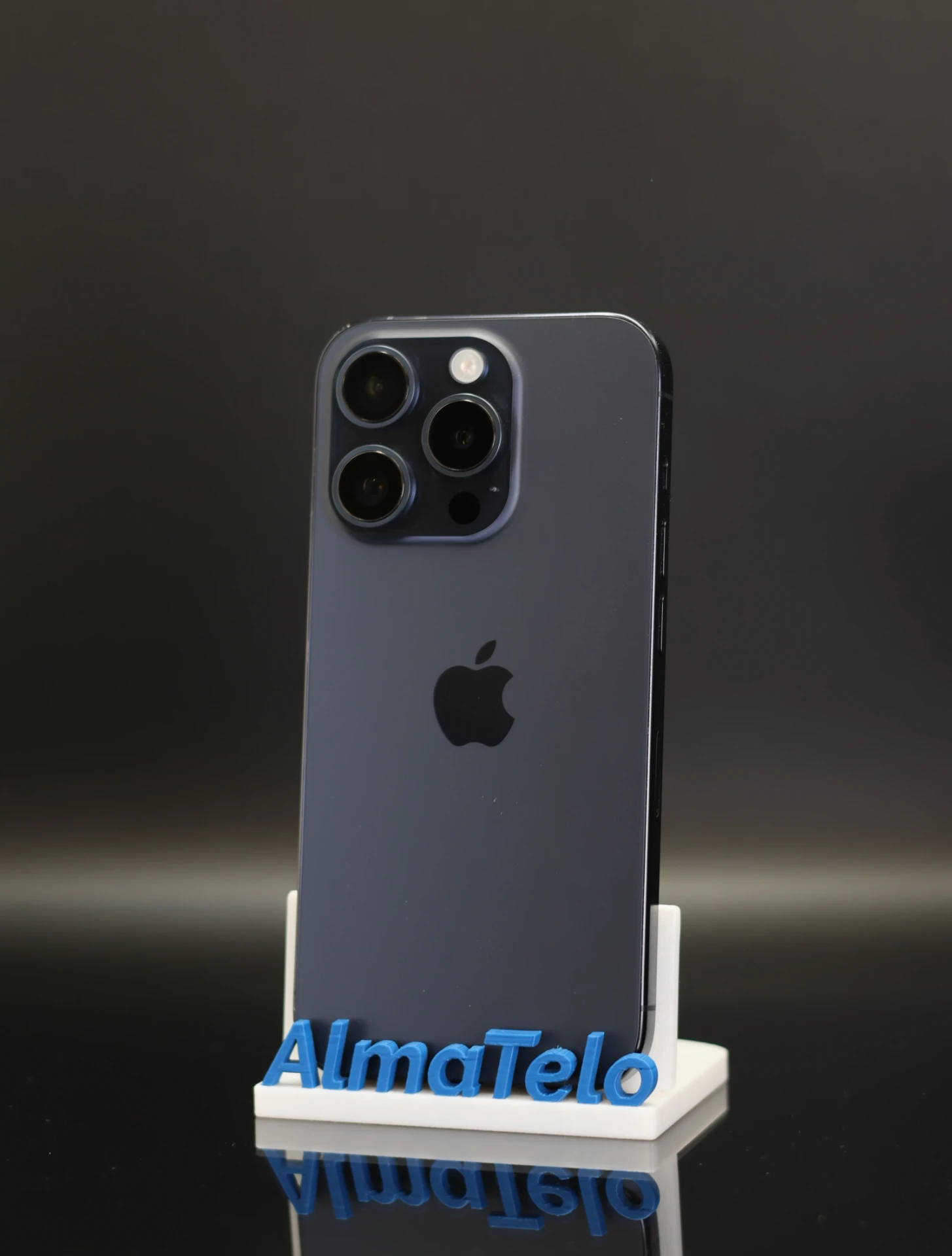 Apple iPhone 15 Pro 128 GB Blue Titanium 100% akku - 12 HÓ GARANCIA