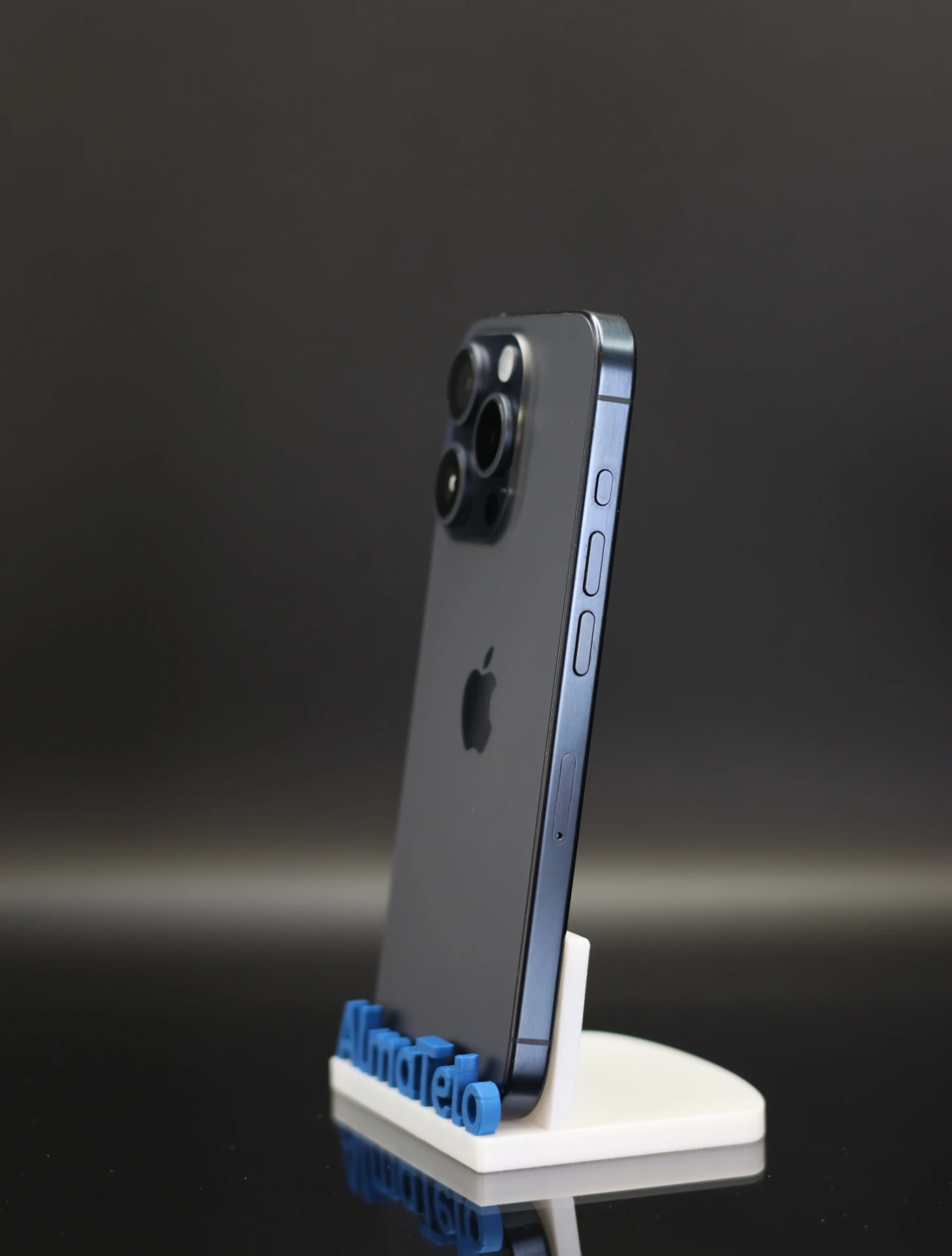 Apple iPhone 15 Pro 128 GB Blue Titanium 100% akku - 12 HÓ GARANCIA