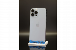 Apple iPhone 13 Pro Max 256 GB Sierra Blue 100% akku - 12 HÓ GARANCIA