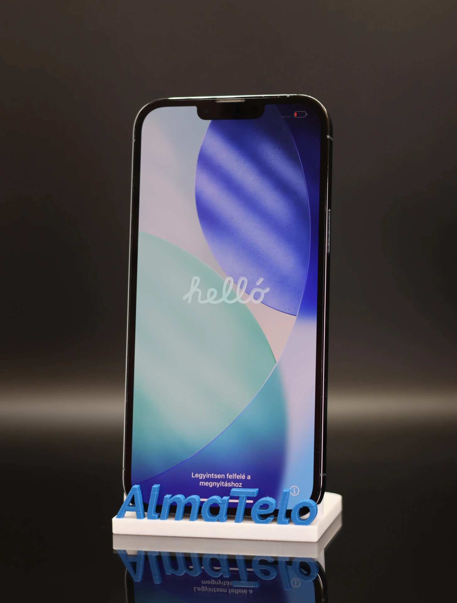 Apple iPhone 13 Pro Max 256 GB Sierra Blue 100% akku - 12 HÓ GARANCIA