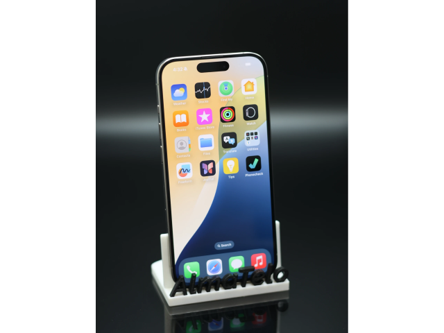 Apple iPhone 15 Pro Max 256 GB Natural Titanium 100% akku - 12 HÓ GARANCIA