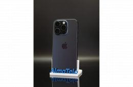 Apple iPhone 15 Pro 256 GB Blue Titanium 100% akku - 12 HÓ GARANCIA
