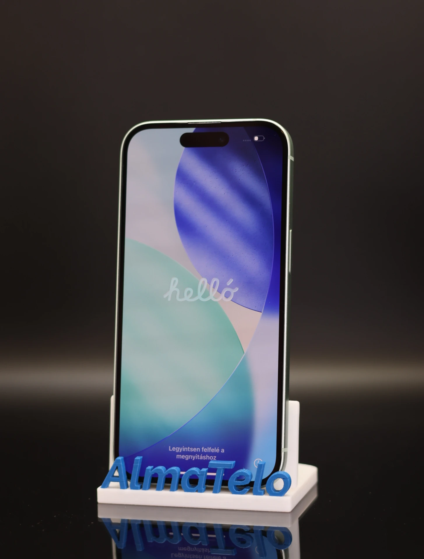 Apple iPhone 15 128 GB Green 100% akku - 12 HÓ GARANCIA