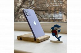 HIBÁTLAN iPhone 12 128GB Purple -1 ÉV GARANCIA - Kártyafüggetlen, MS4364