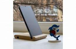 GYÖNYÖRŰ iPhone 12 Pro Max 128GB Pacific Blue -1 ÉV GARANCIA -Kártyafüggetlen, MS4144, 100% Akksi