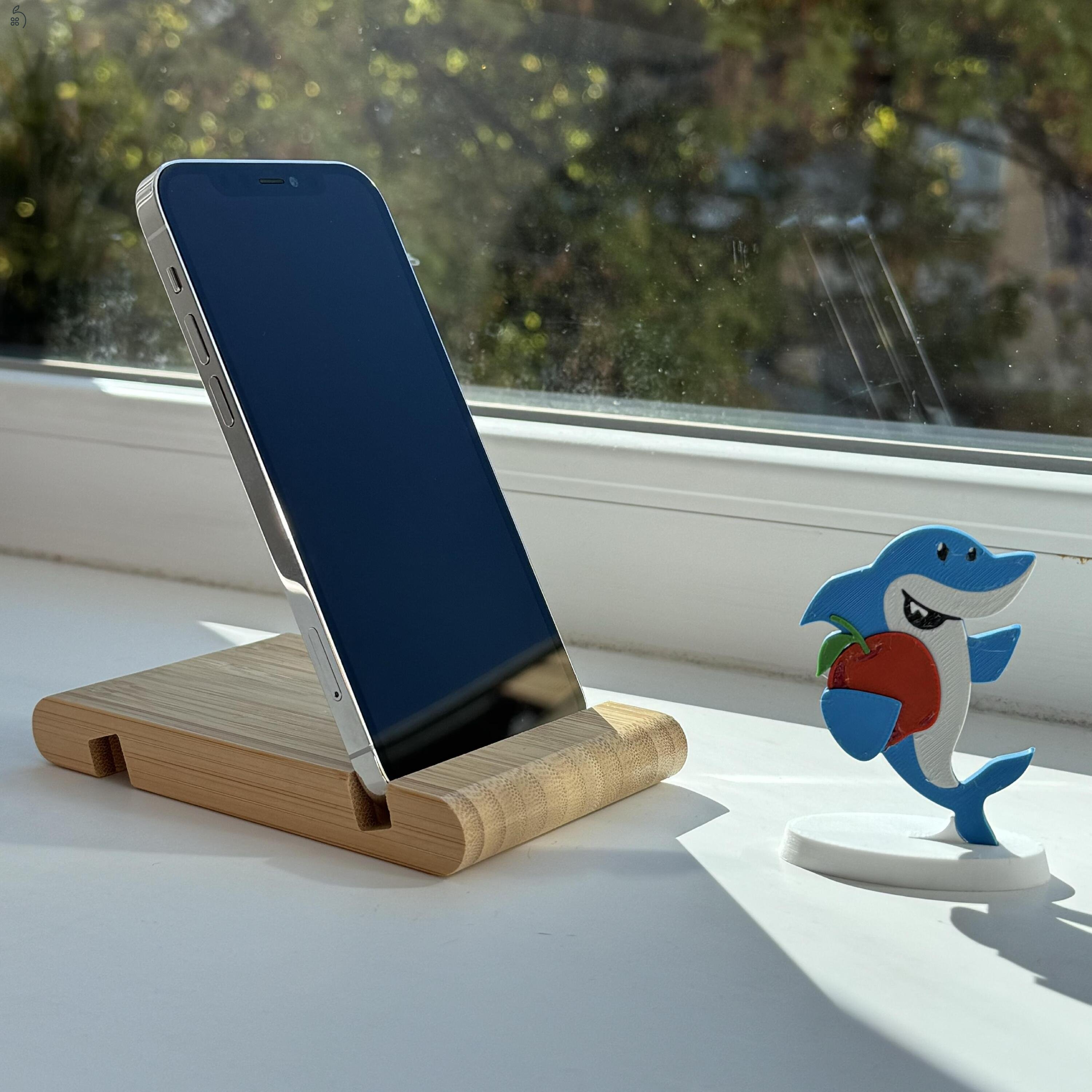 GYÖNYÖRŰ iPhone 12 Pro 128GB Silver -1 ÉV GARANCIA - Kártyafüggetlen, MS4380, 100% Akksi