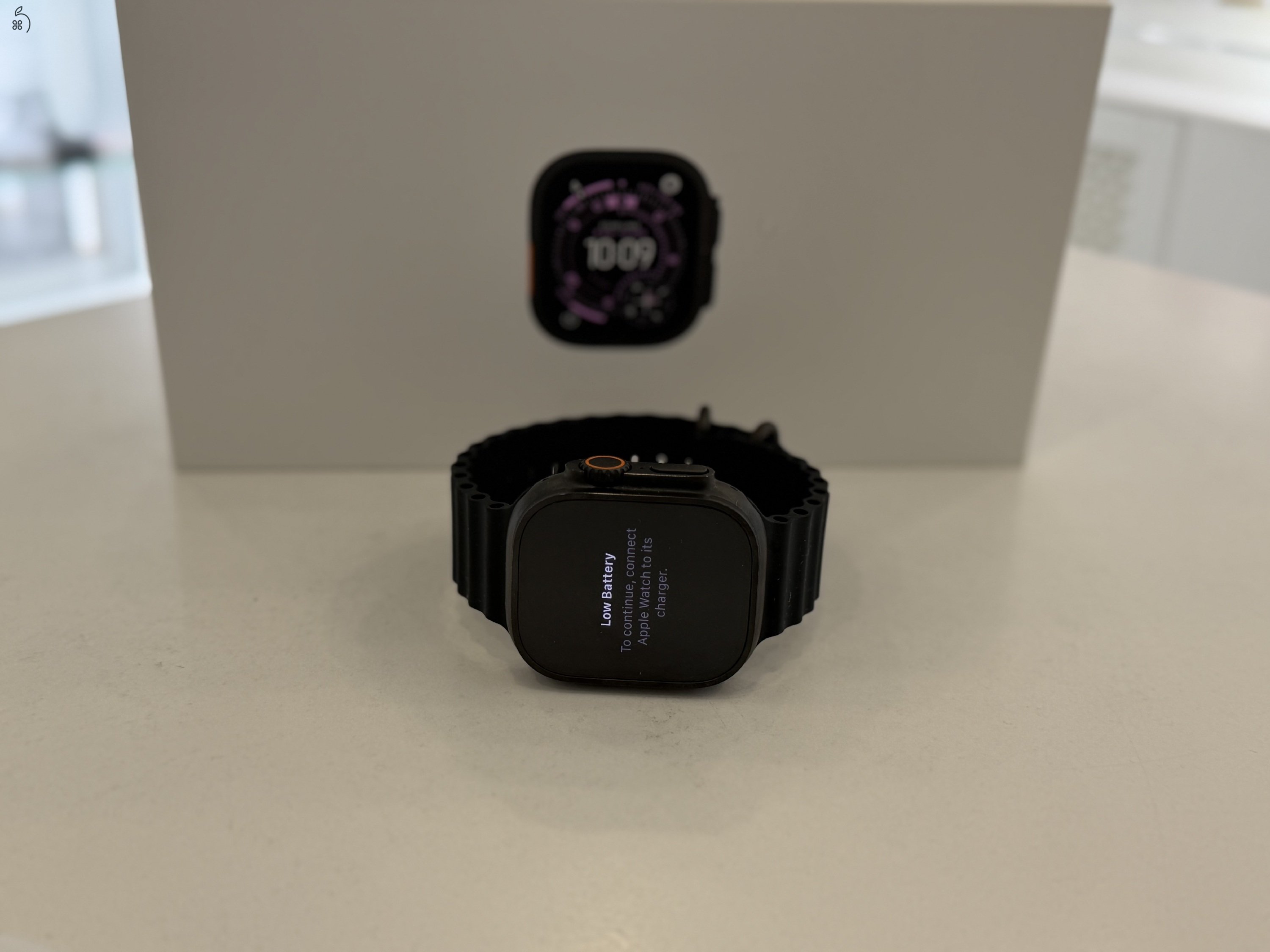Apple Watch Ultra 3 Fekete 49mm 2028.12.03.Gar./Akku 100%/p4674