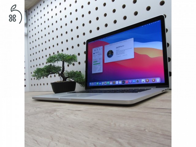 Apple MacBook Pro Retina 15 (Mid 2015) 16GB/500GB használt, megkímélt, akku 86%