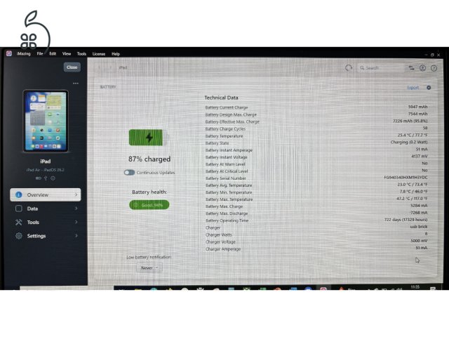 Apple Ipad Air 5.gen M1 Chip 65 Gb 2022 -Garancia 2026.06.16