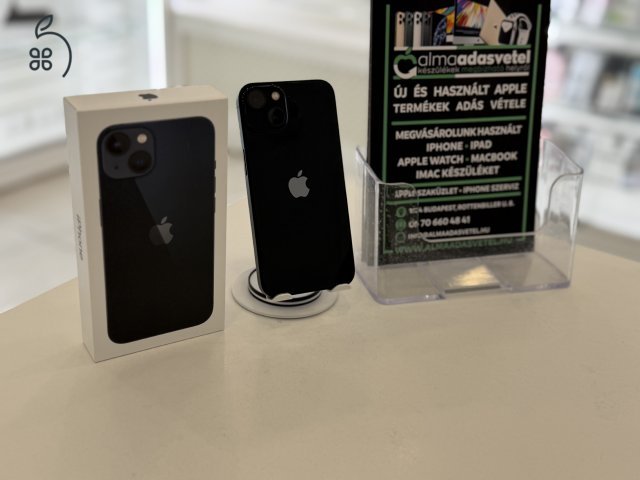iPhone 13 128GB Független Újszerű/1-3 hónap gar./Akku 100%/p4676