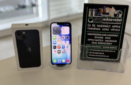 iPhone 13 128GB Független Újszerű/1-3 hónap gar./Akku 100%/p4676