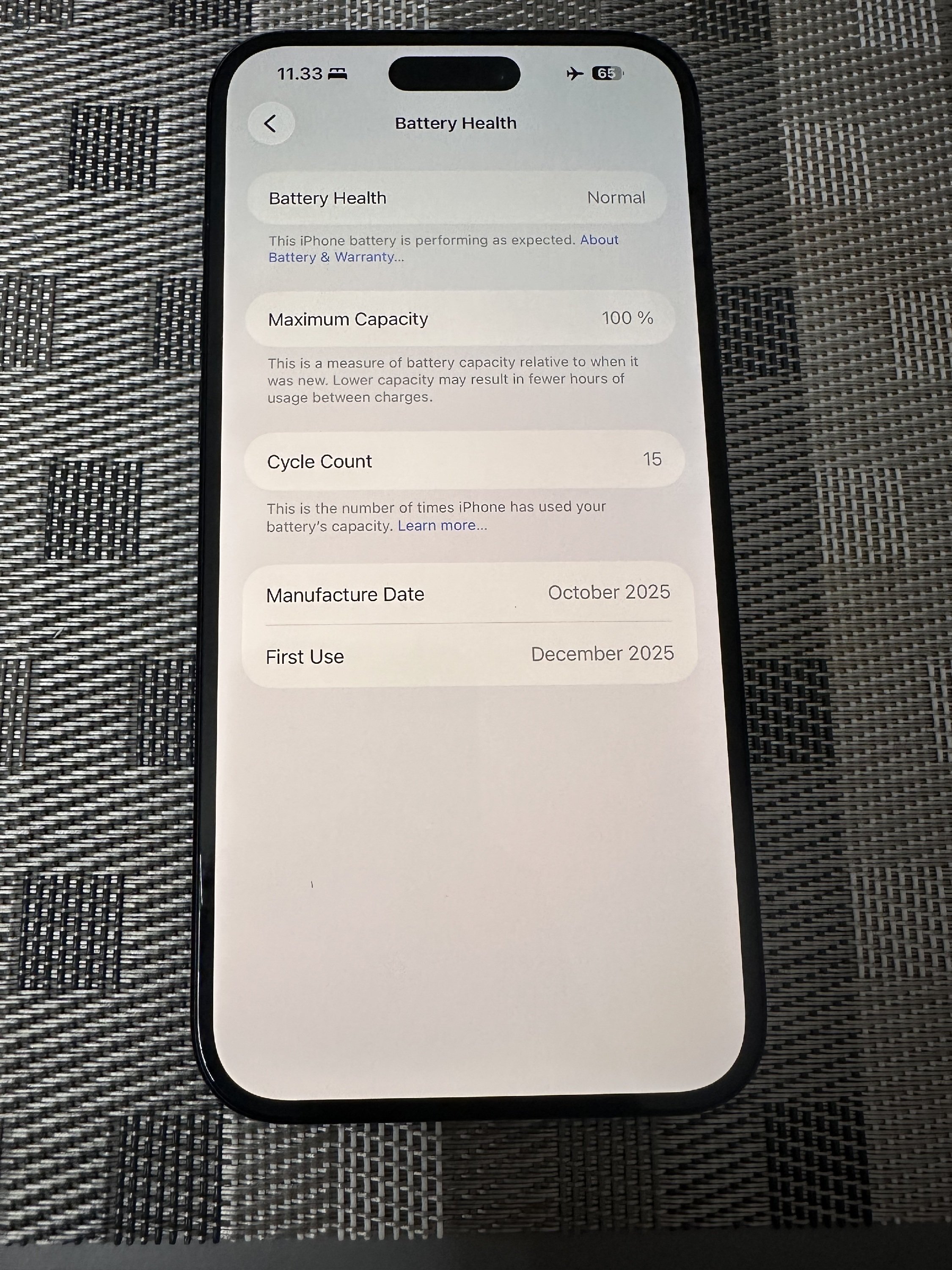Iphone 16 plus, 128gb, Black