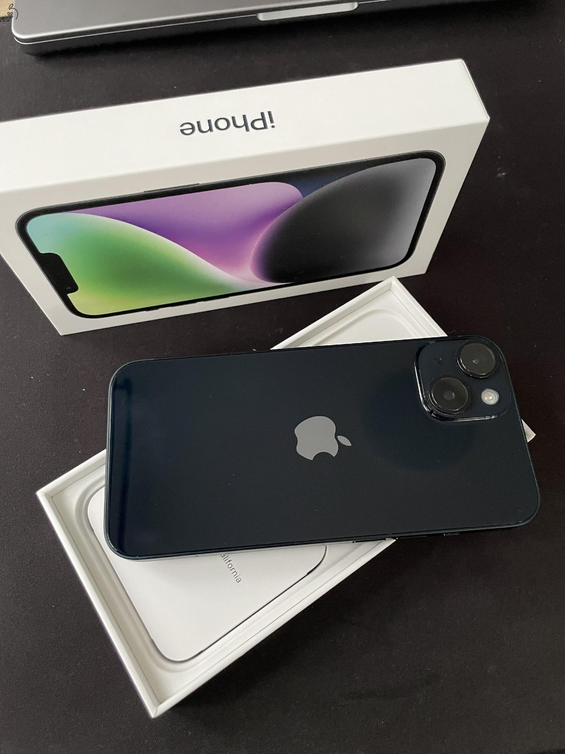 iPhone 14 128gb fekete - FÜGGETLEN