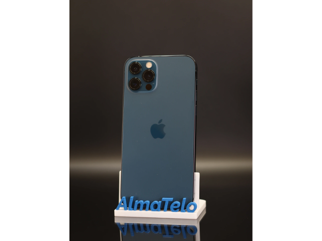Apple iPhone 12 Pro 128 GB Pacific Blue 100% akku - 12 HÓ GARANCIA
