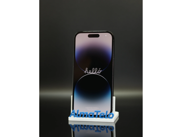 Apple iPhone 14 Pro 128 GB Space Black 100% akku - 12 HÓ GARANCIA