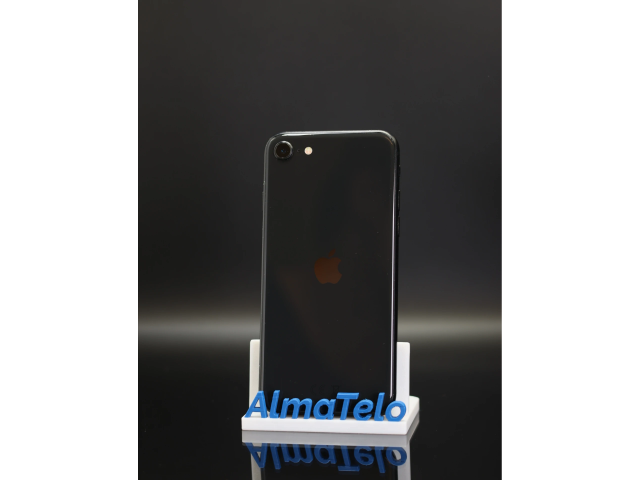 Apple iPhone SE (2020) 128 GB Black 100% akku - 12 HÓ GARANCIA